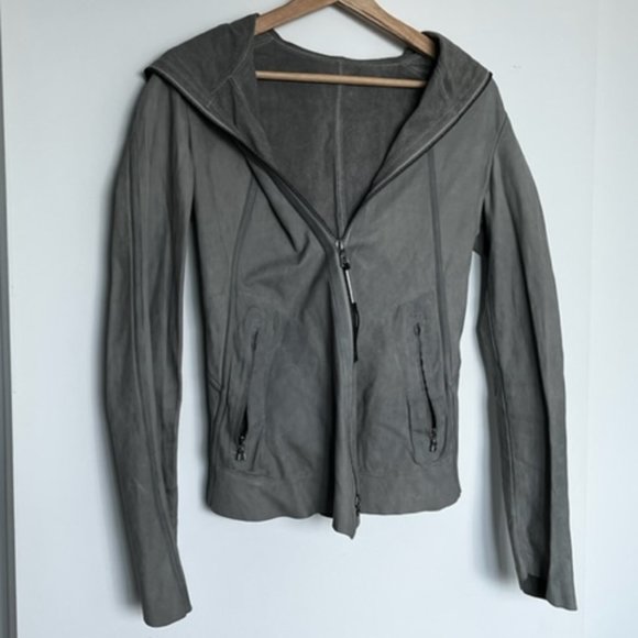 Isaac Sellam Jackets & Blazers - Isaac Sellam Lambskin Leather Hooded Women's Jacket